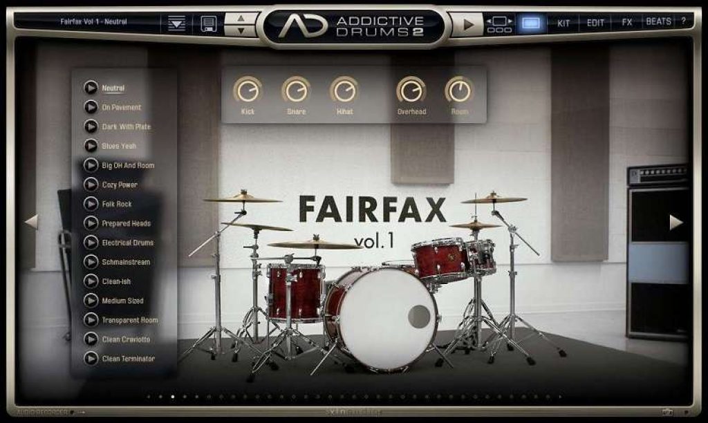 Addictive drums 2 logiciels