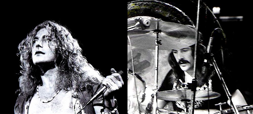 Led Zeppelin Plant and Bonham