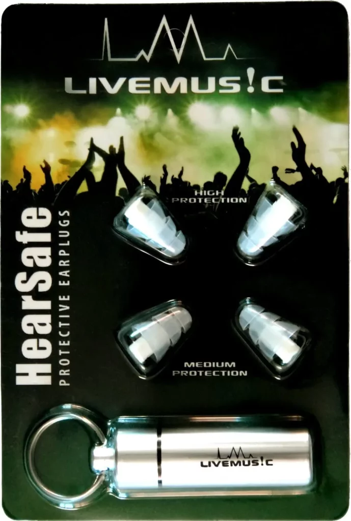 LiveMusc HearSafe Ear Plugs