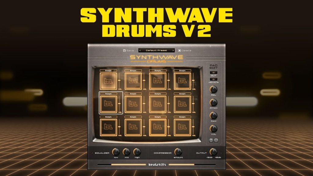 Synthwave Drums V2